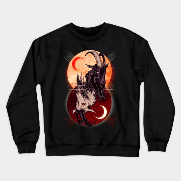 As Above So Below V Crewneck Sweatshirt by LVBart